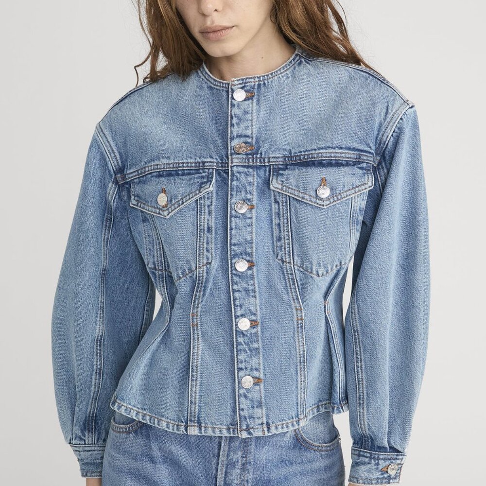 Frame Denim Nipped Collarless Jacket - never opened